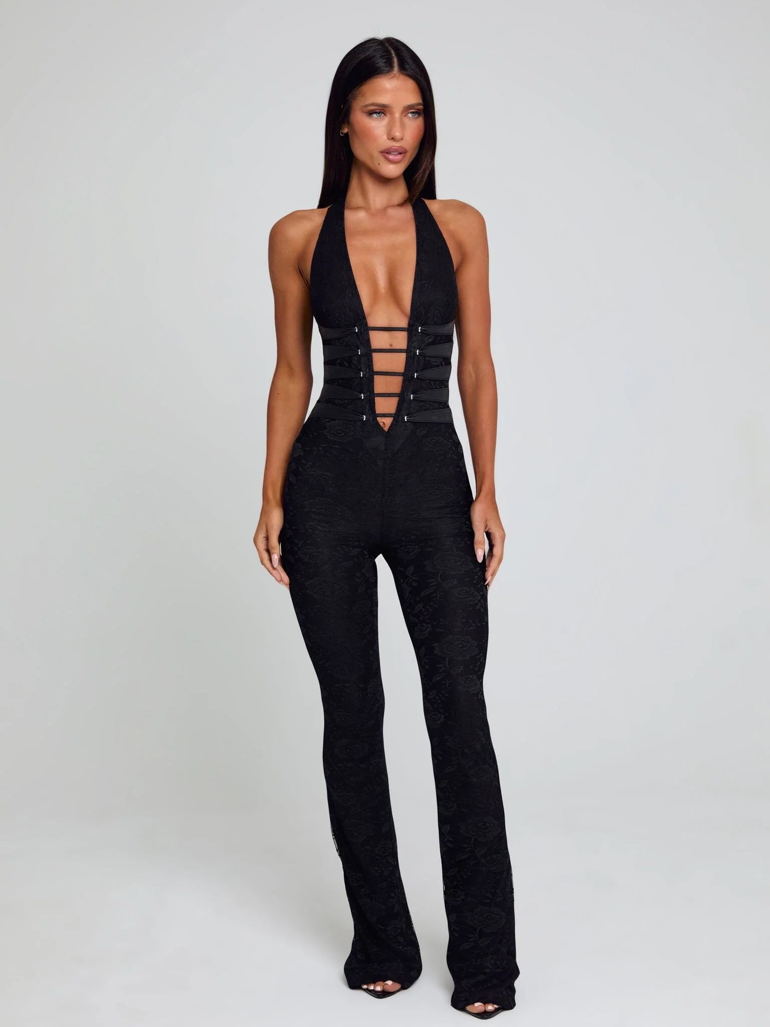 Kombinezon Lace Sculpt Halter