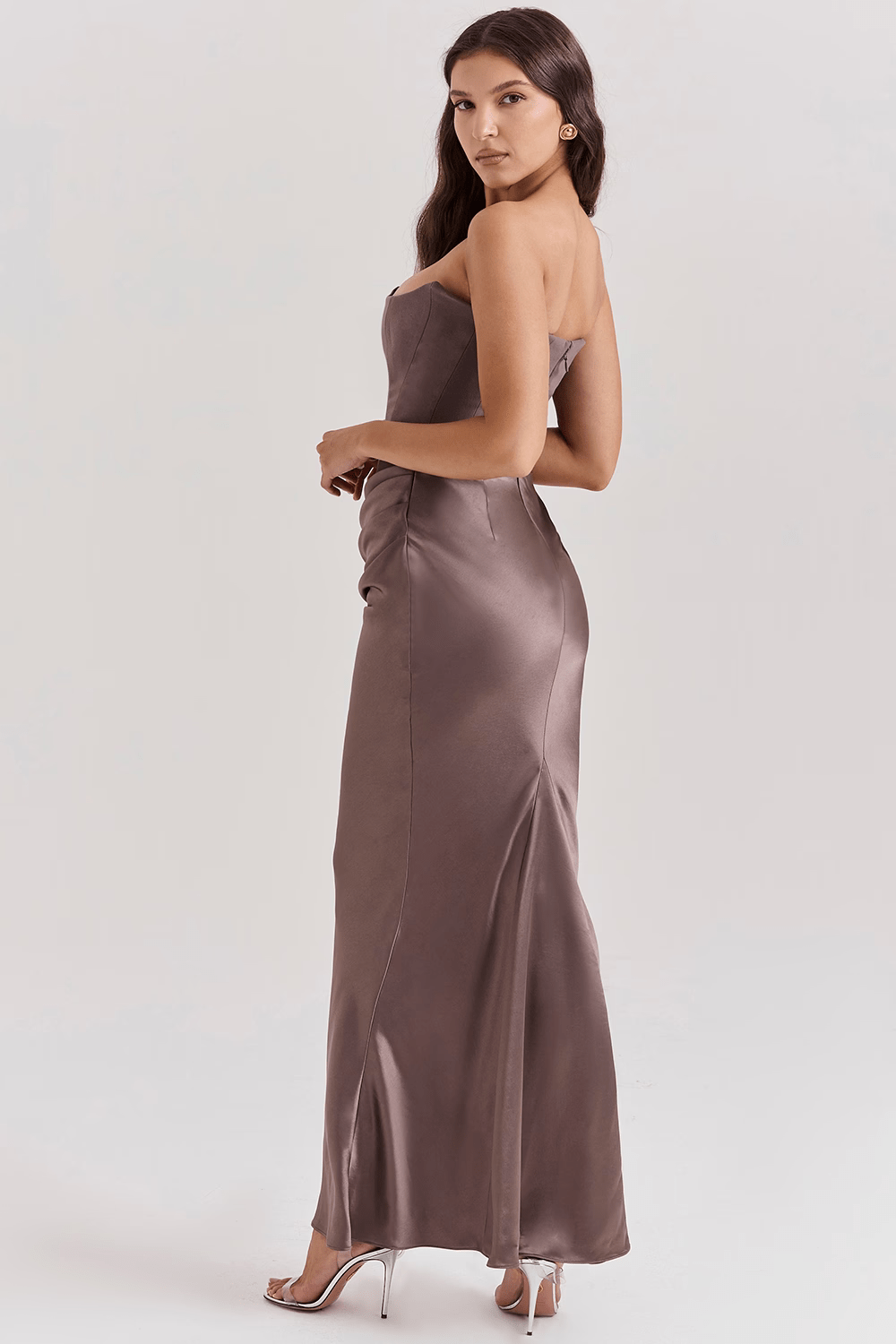Bella | Elegancka sukienka bez ramiączek