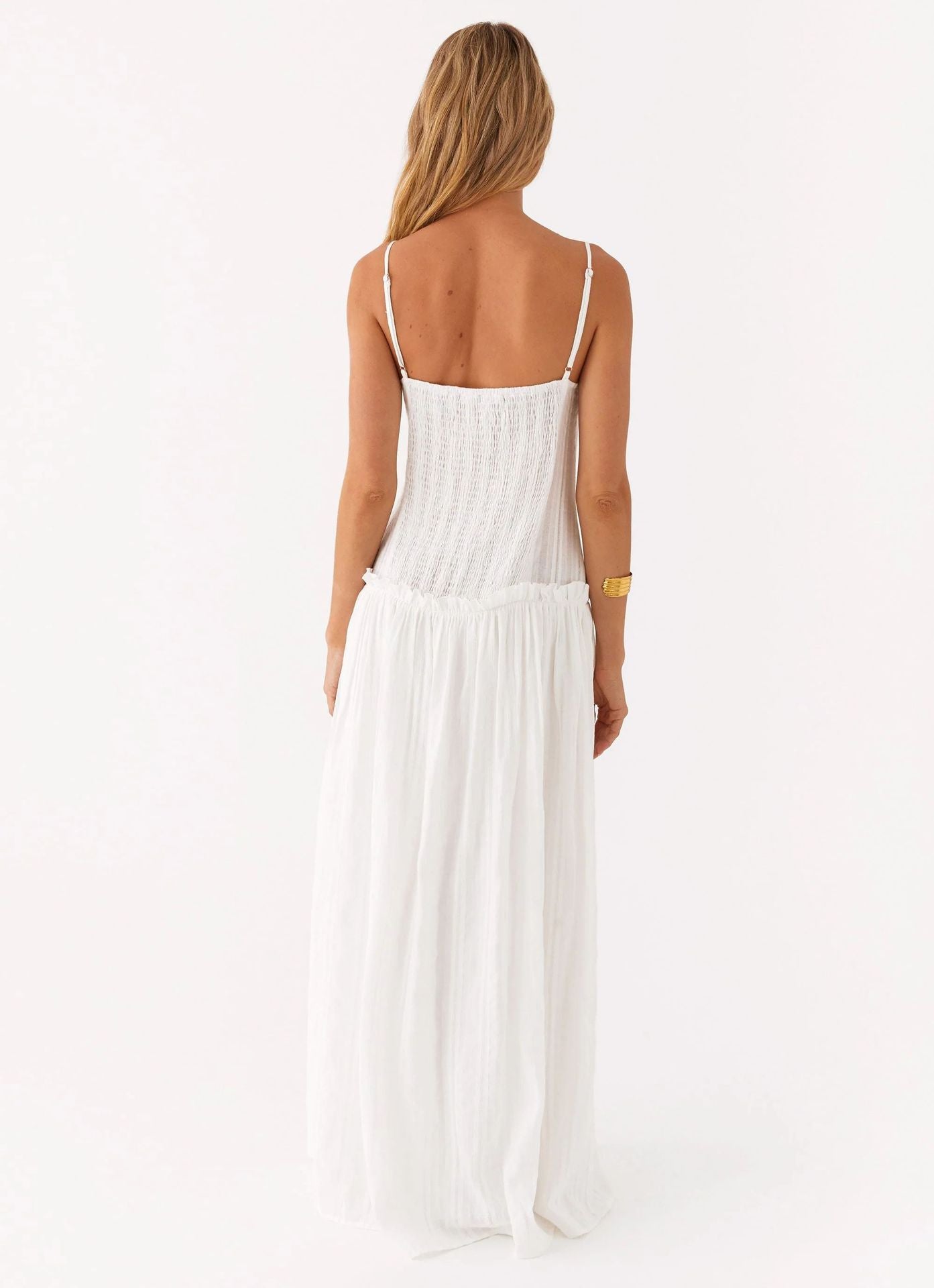 JACINDA SPÓDNICA MAXI Z OBNIŻONYM PASEM