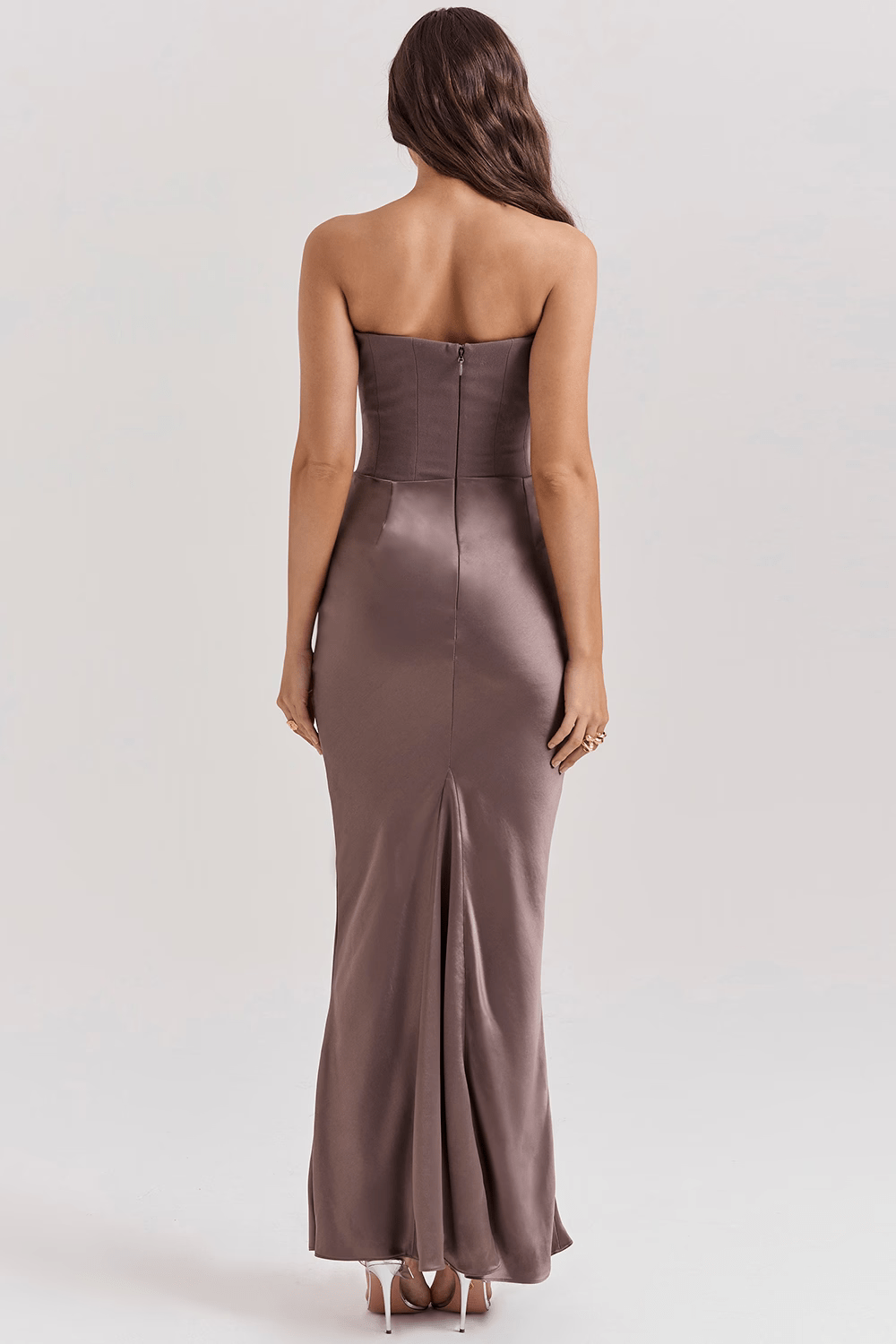 Bella | Elegancka sukienka bez ramiączek