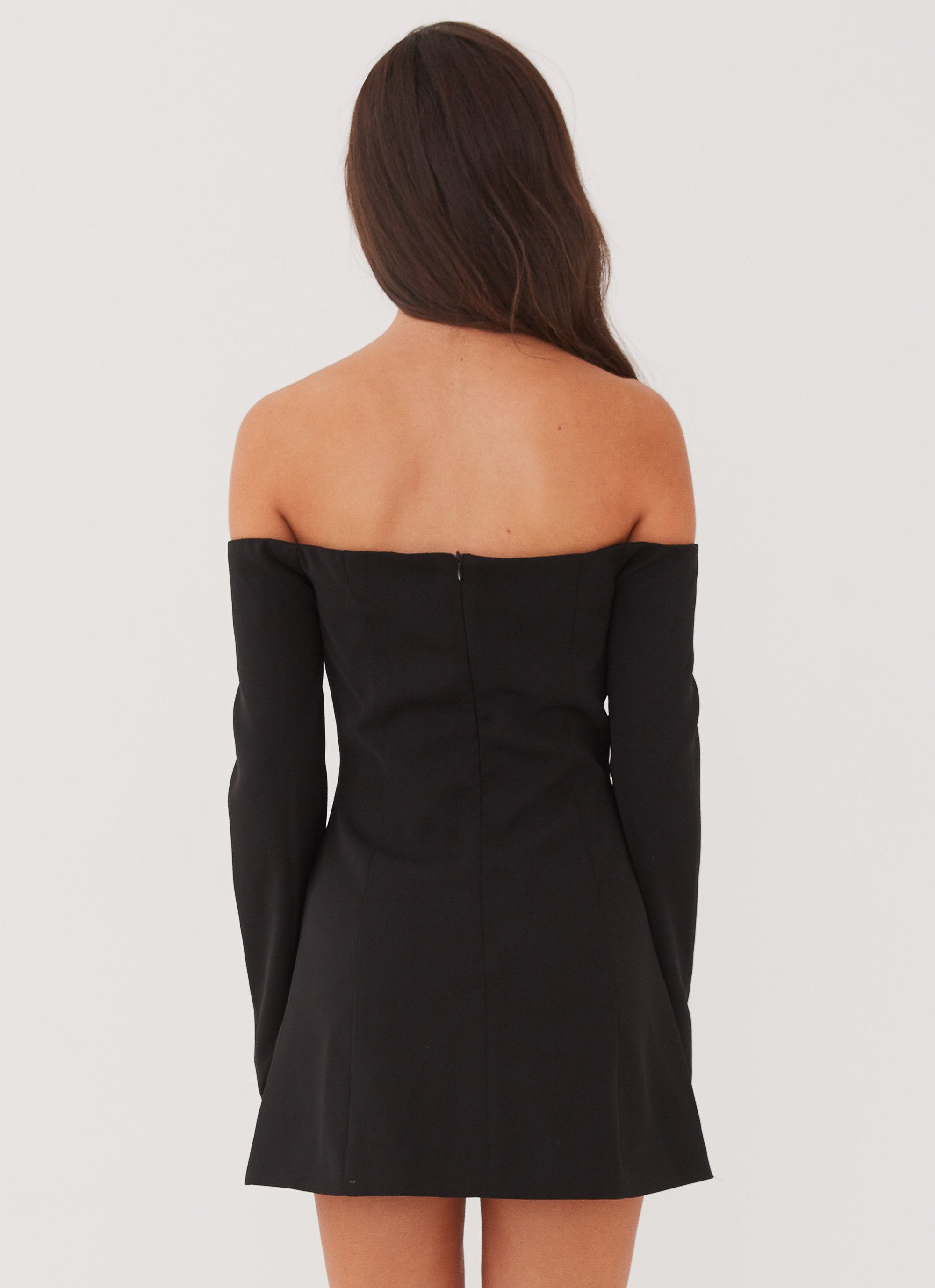 Sukienka mini Dominique Blazer - czarna