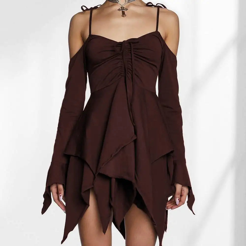 Asymetryczna sukienka Midnight Siren