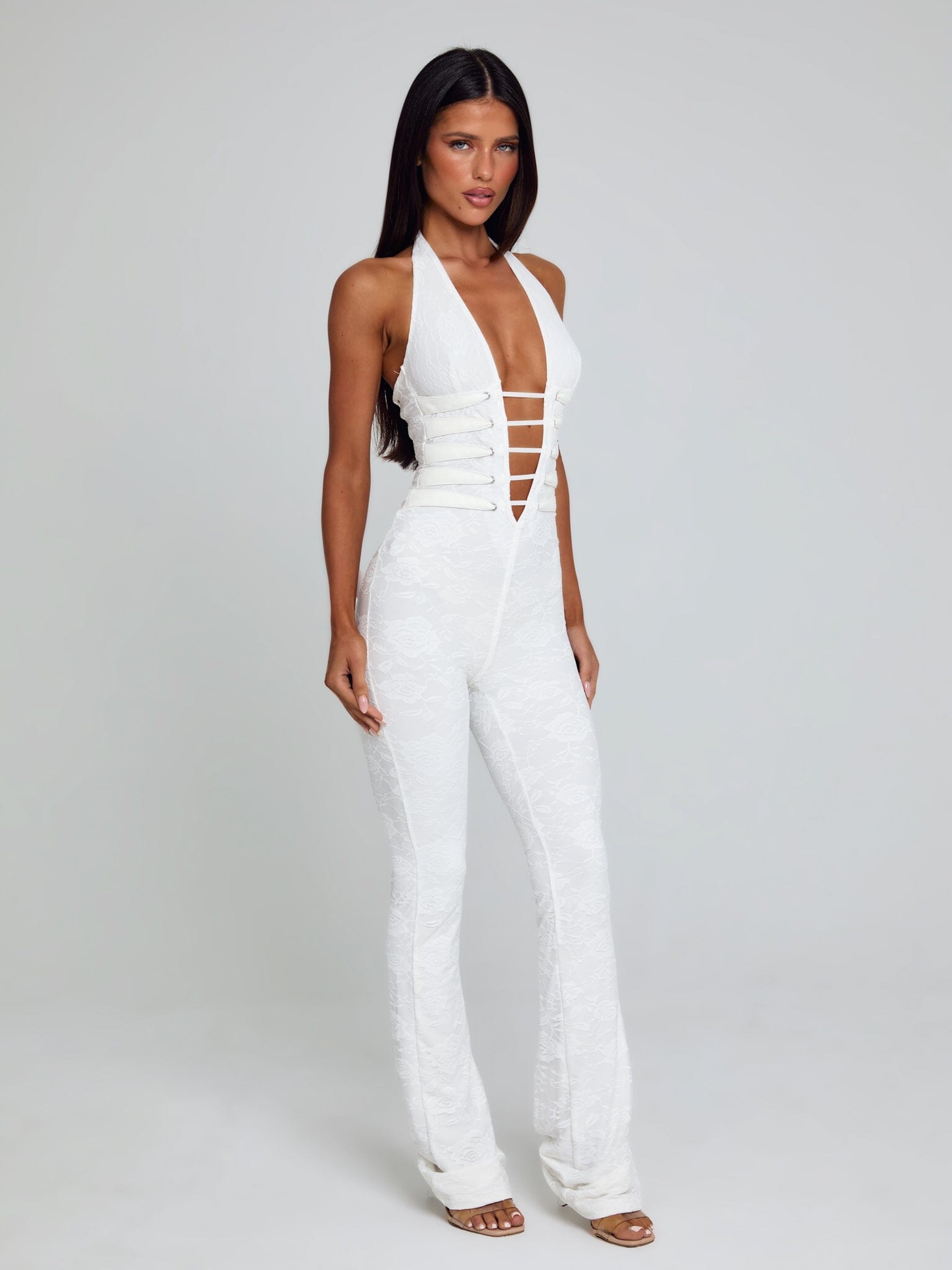Kombinezon Lace Sculpt Halter