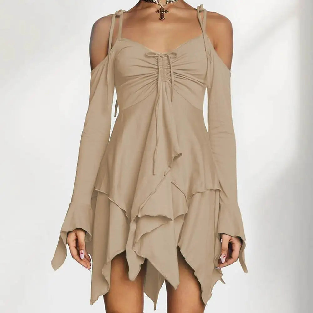 Asymetryczna sukienka Midnight Siren