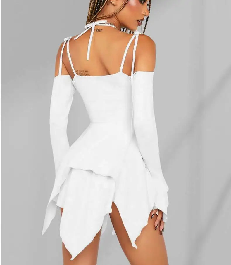 Asymetryczna sukienka Midnight Siren