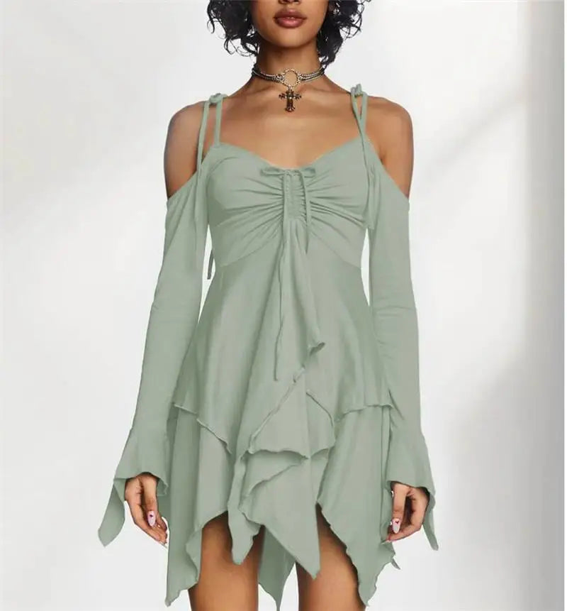 Asymetryczna sukienka Midnight Siren