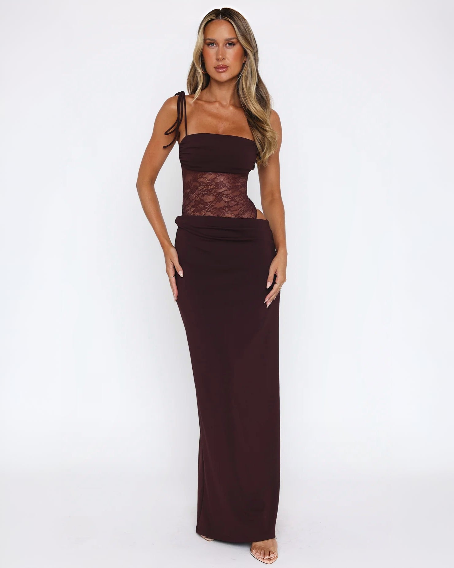 Solene maxi-jurk